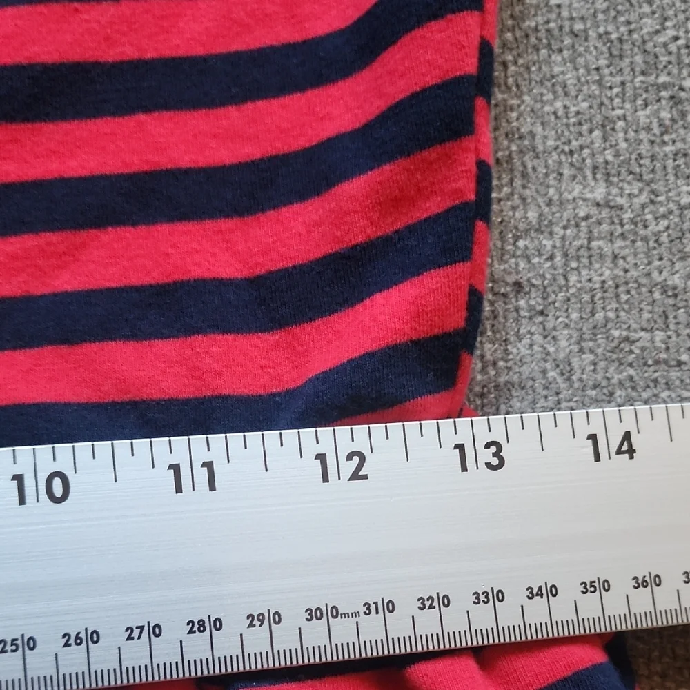 Popeye x Unique Vintage Red & Black Striped Retro Fit & Flare Dress - Picture 10 of 11
